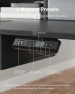 Превью 48" x 24" Standing Desk with Drawers, Height Adjustable Electric Workstation, Computer Sit Stand Up Table with Large... — Standing Desk, CubiCubi