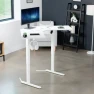 Превью Electric Corner L-Shaped Standing Desk — Standing Desk, VIVO