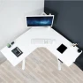 Превью Electric Corner L-Shaped Standing Desk — Standing Desk, VIVO