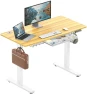 Превью Electric Height Adjustable Standing Desk with Drawer, Memory Preset and Cable Management Tray — Standing Desk, SHW