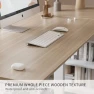 Превью Electric L Shaped Standing Desk with Storage — Standing Desk, FEZIBO