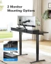 Превью Electric Standing Desk with 2 Drawers & Large Keyboard Tray — Standing Desk, HUANUO