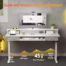 Превью Electric Standing Desk with Keyboard Tray — Standing Desk, WALKINGDESK