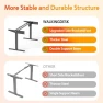 Превью Electric Standing Desk with Keyboard Tray — Standing Desk, WALKINGDESK