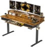 Превью Electric Standing Desk with Keyboard Tray — Standing Desk, WALKINGDESK