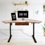Превью Height Adjustable L Shaped Corner Desk with LED Handset — Standing Desk, Fromann
