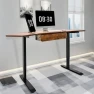 Превью Height Adjustable L Shaped Corner Desk with LED Handset — Standing Desk, Fromann
