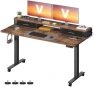 Превью L Shaped Electric Standing Desk — Standing Desk, VASAGLE