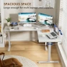 Превью L Shaped Standing Desk with 2 Preset Heights — Standing Desk, Furmax