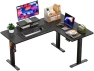 Превью L Shaped Standing Desk with 2 Preset Heights — Standing Desk, Furmax