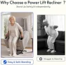 Превью Power Lift Recliner Chair with Massage & Heat — Massage Chairs, FLEXISPOT