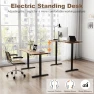 Превью Solid Wood Electric Standing Desk — Standing Desk, YAZIFIRSTLY