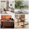 Превью Solid Wood Electric Standing Desk — Standing Desk, YAZIFIRSTLY