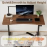 Превью Solid Wood Electric Standing Desk — Standing Desk, YAZIFIRSTLY