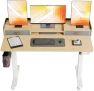 Превью Standing Desk with Drawers, Storage Shelf and Splice Board — Standing Desk, Claiks
