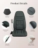 Превью Back Massager with Heat, Targeted Vibration Massage Pad — Massage Chairs, Heycool