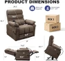 Превью Dual Motor Recliner Chair with Heat & Massage — Massage Chairs, SUKACH