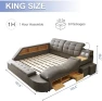 Превью King Size Smart Multifunctional Bed Frame — Smart Bed, AF ARTISAN FURNITURE