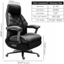 Превью Magnus Massage Office Chair with Ventilation and Heating, Power Recliner with Footrest — Massage Chairs, Kinnls