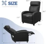 Превью Massage Recliner Chair with Footrest — Massage Chairs, Furniwell