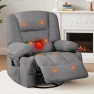 Превью Oversized Wide Recliner Chair with Heat and Vibration Massage — Massage Chairs, GarveeHome