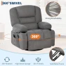 Превью Oversized Wide Recliner Chair with Heat and Vibration Massage — Massage Chairs, GarveeHome