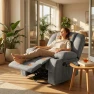 Превью Oversized Wide Recliner Chair with Heat and Vibration Massage — Massage Chairs, GarveeHome