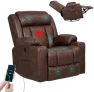 Превью Rocking Recliner Chair with Vibration Massage and Heat — Massage Chairs, LEVELEVE