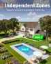 Превью 2 Zone WiFi Brass Sprinkler Timer — Irrigation System, Diivoo