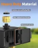 Превью 2 Zone WiFi Brass Sprinkler Timer — Irrigation System, Diivoo