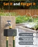 Превью 2 Zone WiFi Brass Sprinkler Timer — Irrigation System, Diivoo