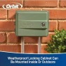 Превью 9-Station Outdoor Swing Panel Sprinkler System Timer — Irrigation System, Orbit