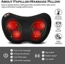 Превью Back Massager with Heat, Shiatsu Neck Massager Pillow — Massage Chairs, Papillon