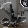 Превью Big and Tall Office Chair 500lbs - Leather Power Recliner with Massage, Heating & Ventilation, Ergonomic High Back Desk... — Smart Chairs, Kinnls