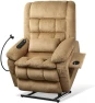 Превью Dual Motor Recliner Chair with Heat & Massage, Power Lift Recliner Chair for Elderly, Infinite Position, Cup Holder... — Massage Chairs, SUKACH