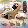 Превью Dual Motor Recliner Chair with Heat & Massage, Power Lift Recliner Chair for Elderly, Infinite Position, Cup Holder... — Massage Chairs, SUKACH