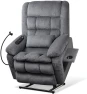 Превью Dual Motor Recliner Chair with Heat & Massage, Power Lift Recliner Chair for Elderly, Infinite Position, Cup Holder... — Massage Chairs, SUKACH