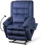 Превью Dual Motor Recliner Chair with Heat & Massage, Power Lift Recliner Chair for Elderly, Infinite Position, Cup Holder... — Massage Chairs, SUKACH