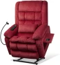 Превью Dual Motor Recliner Chair with Heat & Massage, Power Lift Recliner Chair for Elderly, Infinite Position, Cup Holder... — Massage Chairs, SUKACH