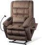 Превью Dual Motor Recliner Chair with Heat & Massage, Power Lift Recliner Chair for Elderly, Infinite Position, Cup Holder... — Massage Chairs, SUKACH