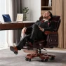 Превью Genuine Leather Executive Office Chair — Massage Chairs, Kinnls