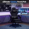 Превью High Back Ergonomic Desk Gaming Chair with Footrest and Lumbar Support — Smart Chairs, Kslysuty