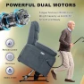 Превью Power Lift Recliner Chair with Heat & Massage, Dual Motor, Cup Holder, USB-C — Massage Chairs, SUKACH