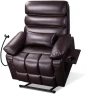Превью Power Lift Recliner Chair with Heat & Massage, Dual Motor, Cup Holder, USB-C — Massage Chairs, SUKACH