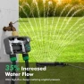 Превью Remote Control Brass Sprinkler Timer for Outdoor Hose Faucet 2 Zone — Irrigation System, Restmo