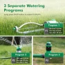 Превью Remote Control Brass Sprinkler Timer for Outdoor Hose Faucet 2 Zone — Irrigation System, Restmo