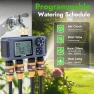 Превью Water Timer with Brass Inlet, 4 Independent Zones — Irrigation System, Insoma