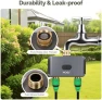 Превью WiFi Sprinkler Timer 2 Zone with Brass Inlet & Outlet — Irrigation System, MOES