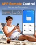 Превью WiFi Water Timer for Garden Hose, 4 Zone Smart Sprinkler Timer with Brass Inlet — Irrigation System, Diivoo