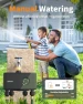Превью WiFi Water Timer for Garden Hose, 4 Zone Smart Sprinkler Timer with Brass Inlet — Irrigation System, Diivoo